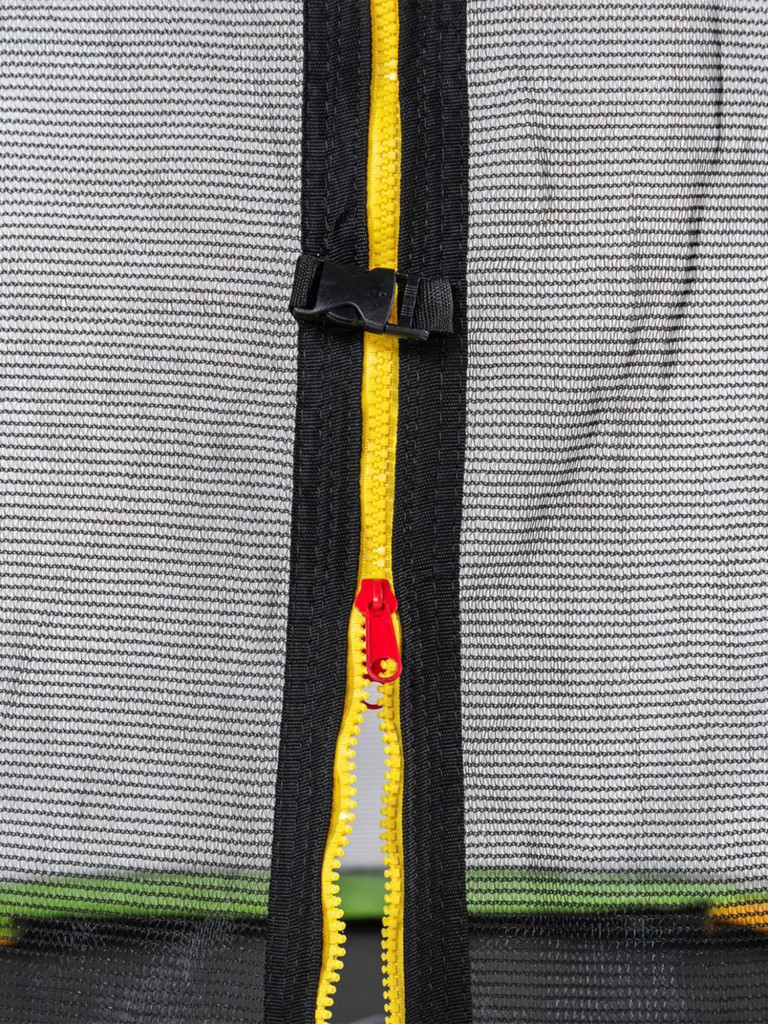 Батут DFC JUMP KIDS 55" 55INCH-JD-GY зеленый/желтый, сетка (137см)