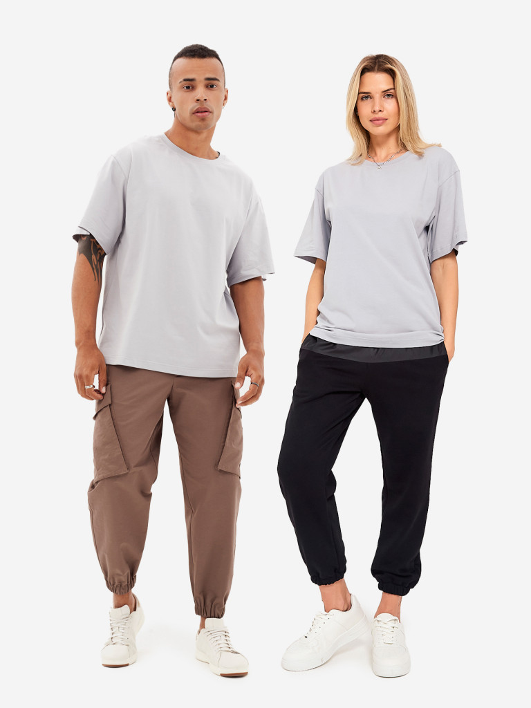 Футболка унисекс ASHE Unisex tee grey