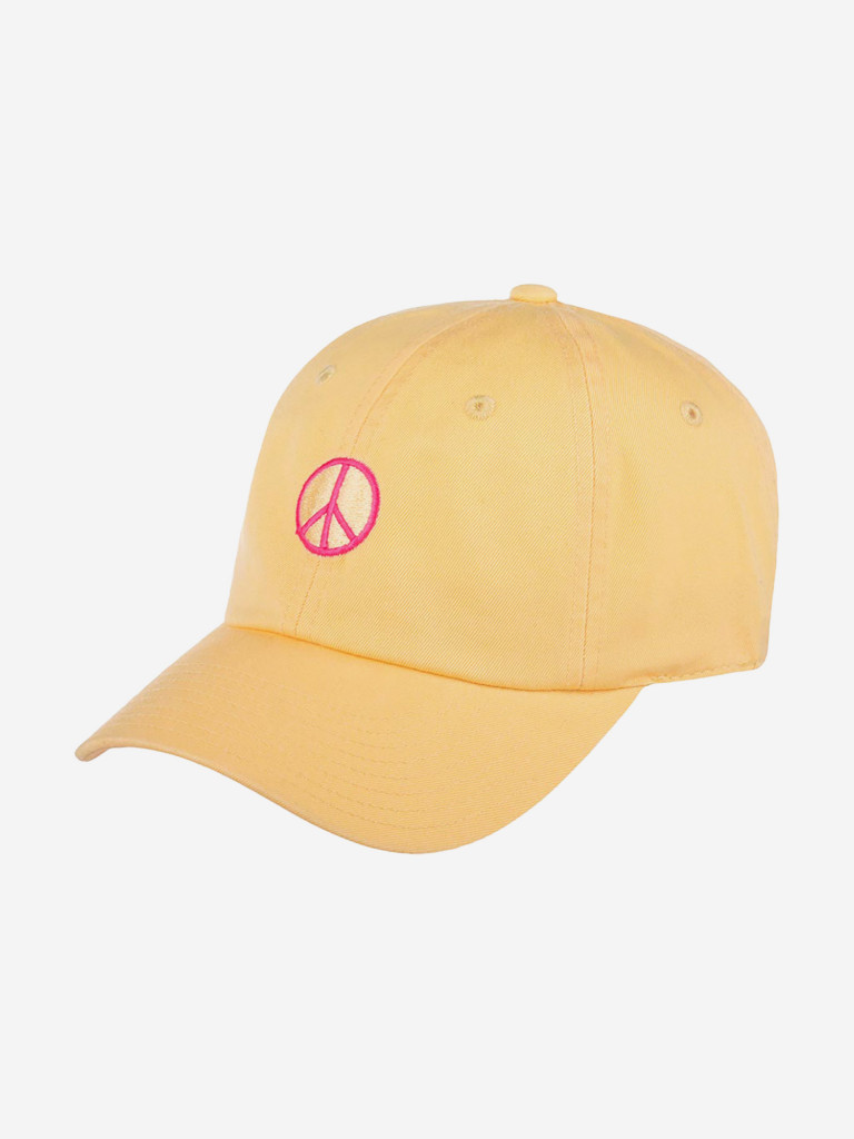 Бейсболка AMERICAN NEEDLE 21015A-PEAC Peace Micro Slouch (желтый)
