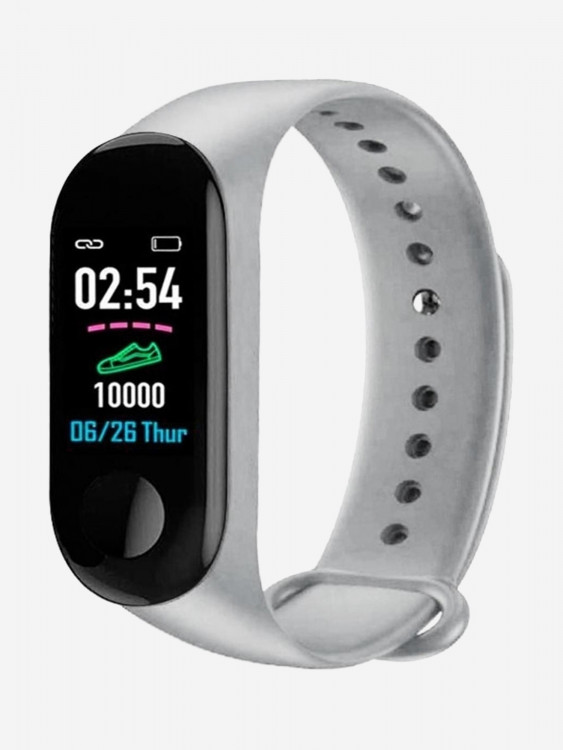 Смарт-часы BandRate Smart BRSM333PLBG с монитором кислорода в крови, календарем, ЧСС