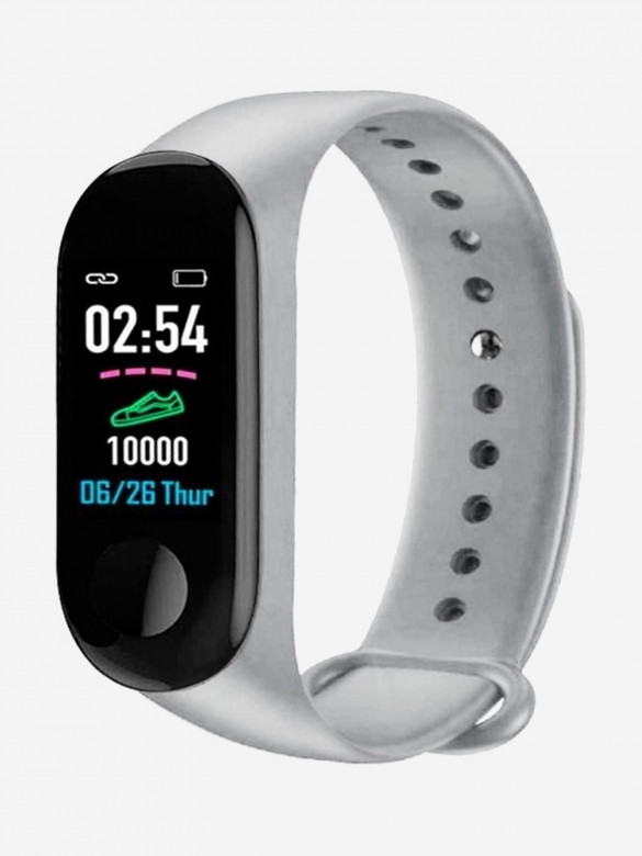 Смарт-часы BandRate Smart BRSM333PLBG с монитором кислорода в крови, календарем, ЧСС