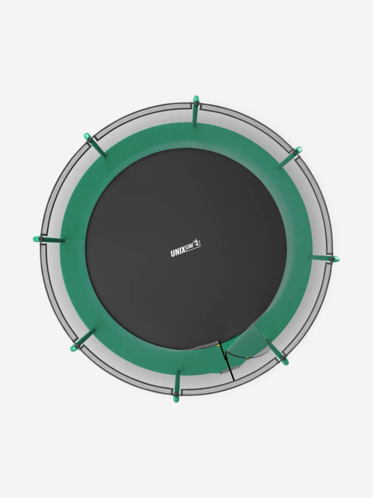 Батут Unix Line Supreme Basic 12 ft (green)