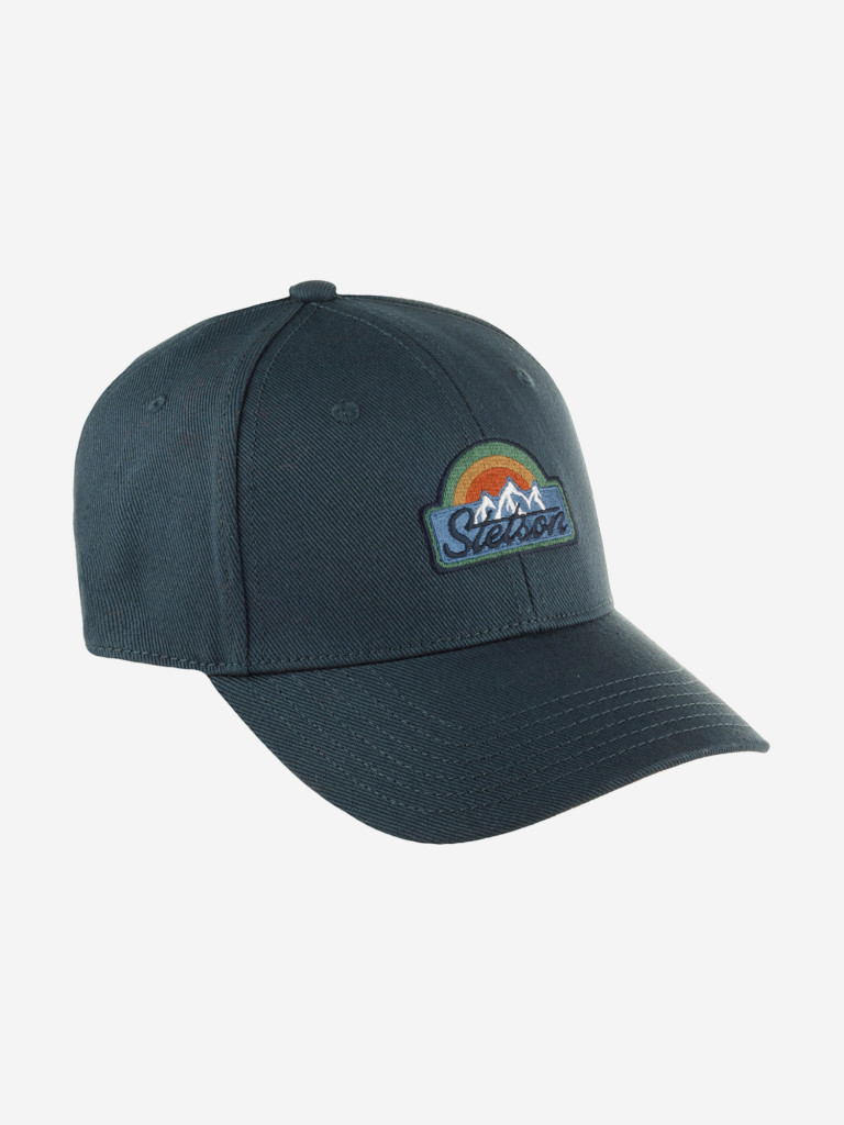Бейсболка STETSON 7721172 BASEBALL CAP MOUNTAIN (синий)