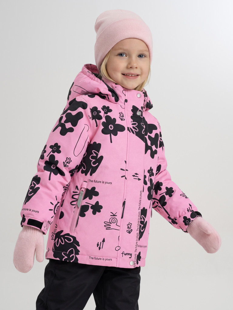 Куртка утепленная для девочек Oldos!