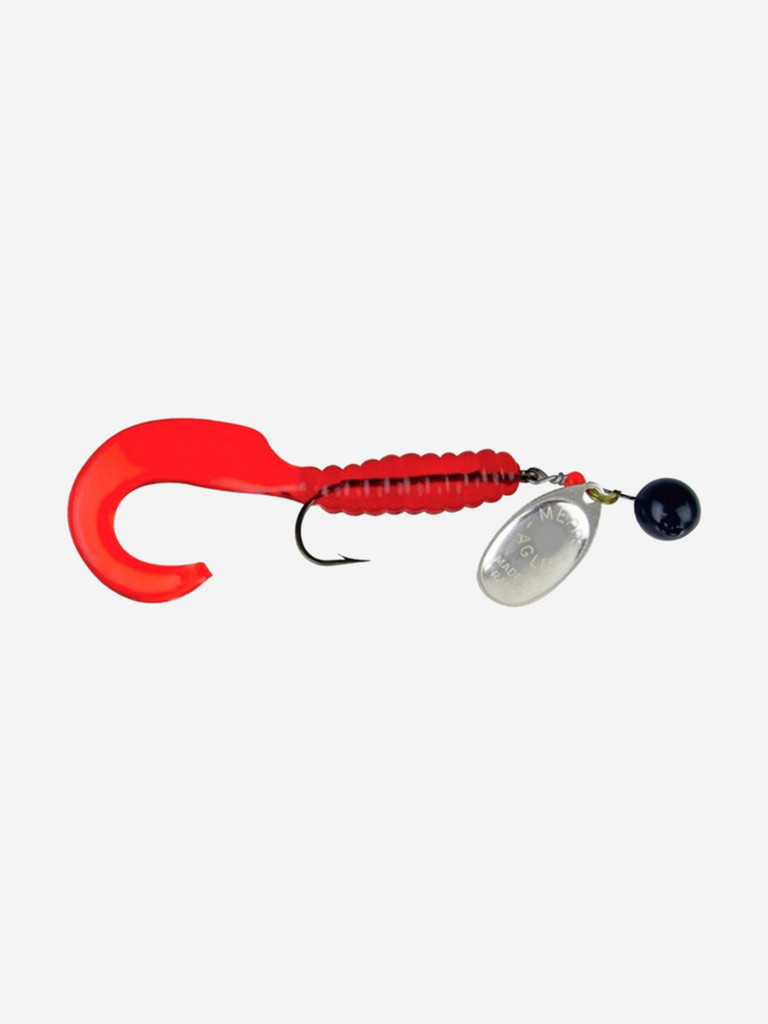 Блесна для рыбалки вертушка Mepps AGLIA SPINFLEX, 2/17g, Black/SILVER/Red