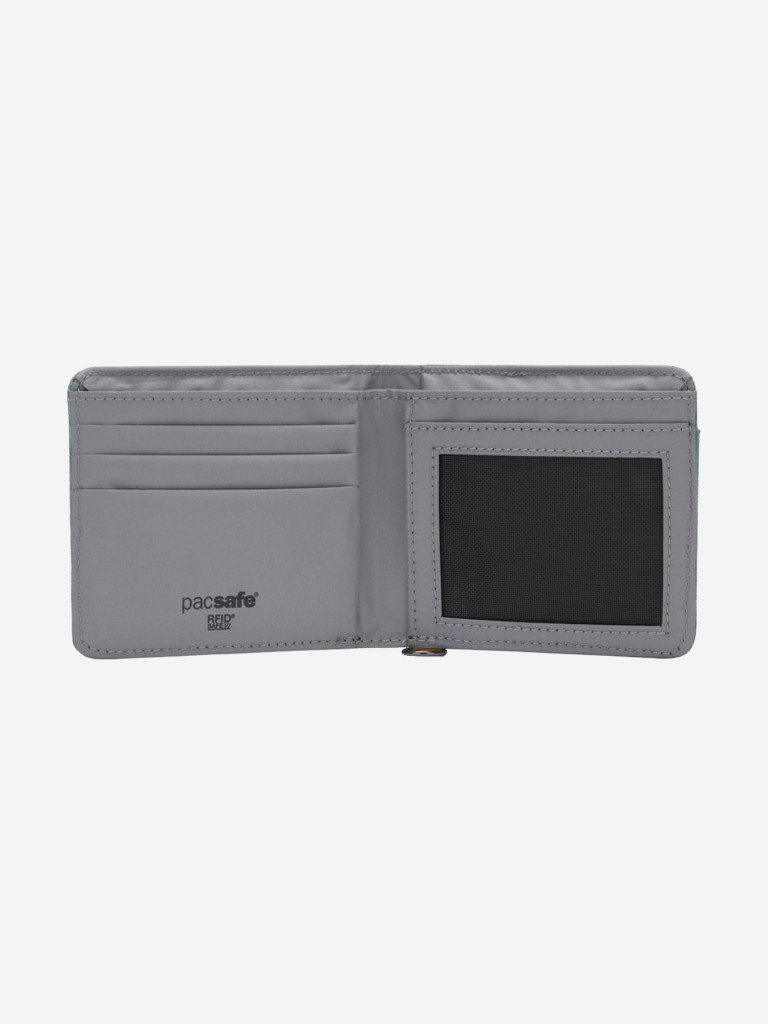 Кошелек антивор Pacsafe RFIDsafe bifold wallet, Fresh Mint