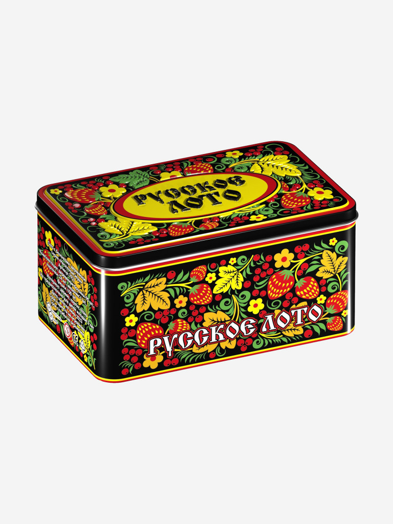 Игра настольная в жестяной коробке, Нескучные игры, Лото