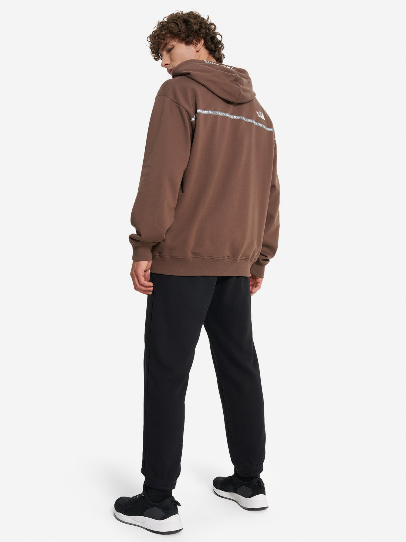 Худи мужская оверсайз The North Face Zumu Hoodie 31834880299 Коричневый, размер 50,52, фото 5