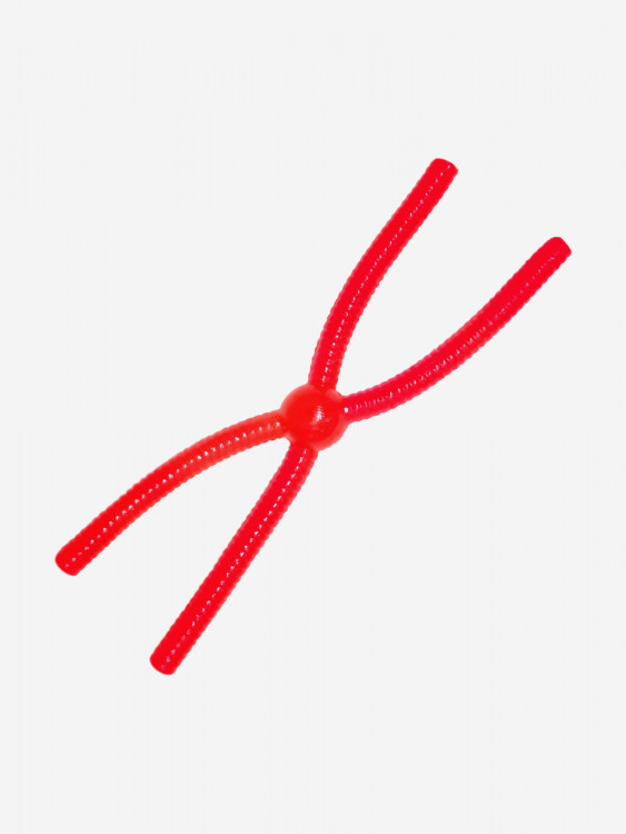 Силикон TROUT LURE (SANSAN) в банке, DOSHIK-X 80, СЫР,COL. 8 (Blood-Кровь), (12шт)