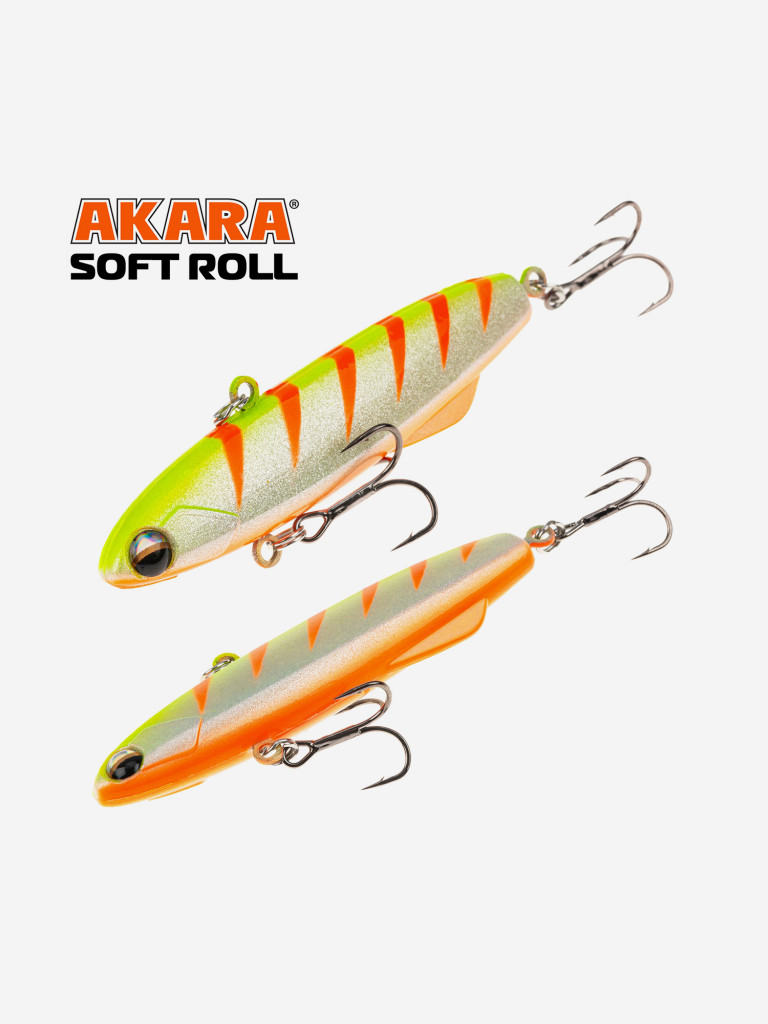Воблер Akara раттлин Soft Roll 80 мм 28 гр. A290