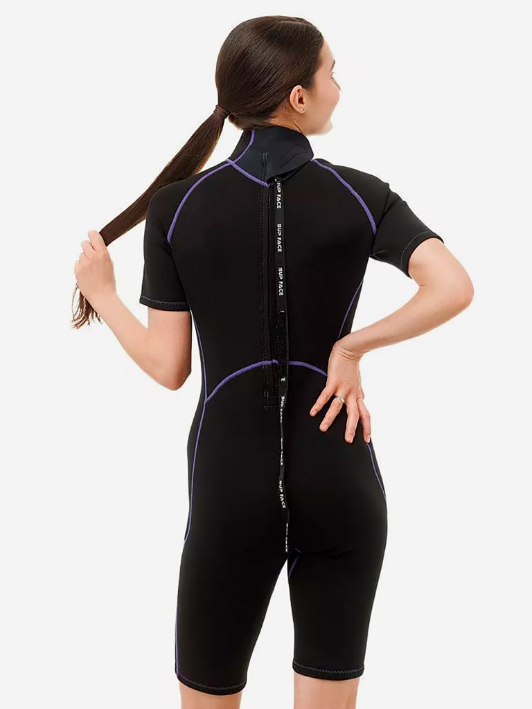 Костюм неопреновый женский SUP face 2,5 мм, короткий