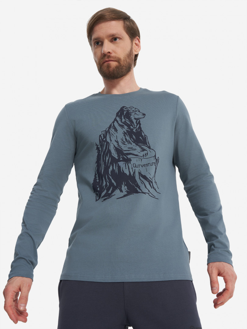 Лонгслив мужской Outventure Синий 1499₽