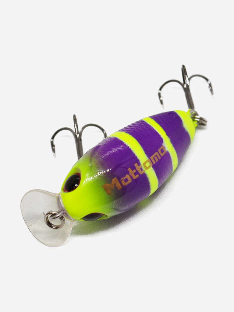 Воблер Mottomo Chubber 36F 3,8g Violet Chartreuse