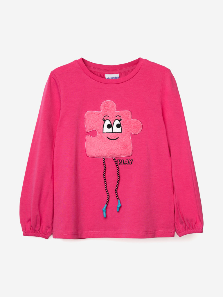 Лонгслив для девочки PlayToday