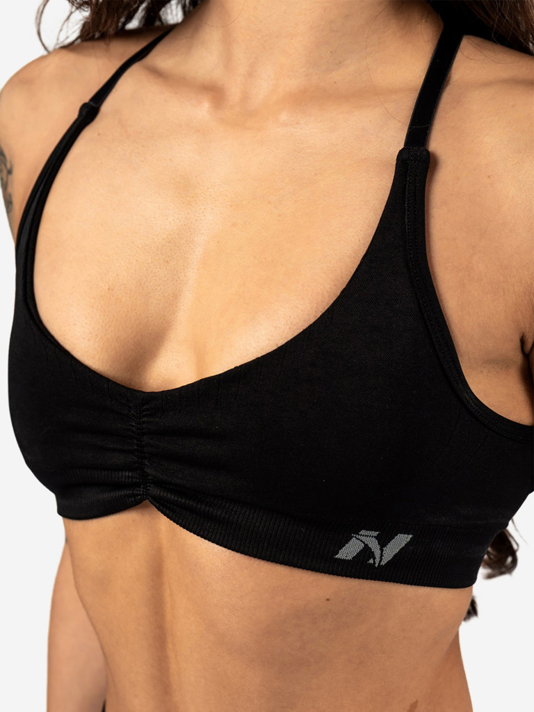 Топ спортивный женский Sports Bra TOTALLY SEAMLESS Black 305