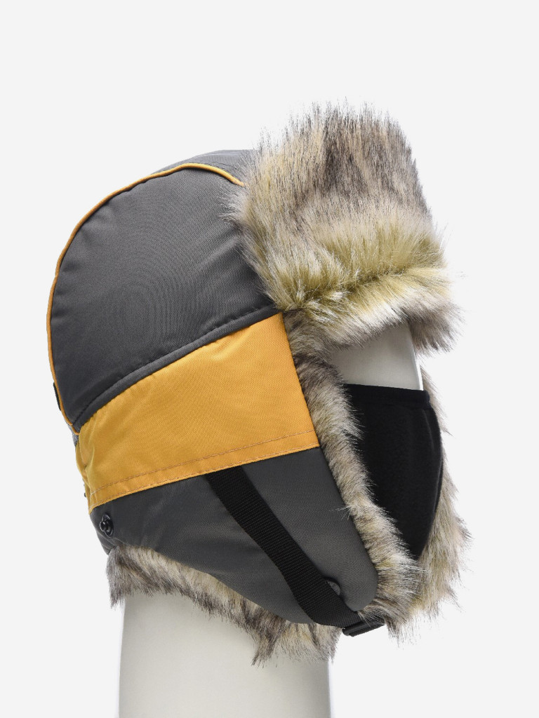 Шапка-ушанка мужская зимняя меховая Huntsman Elbrus