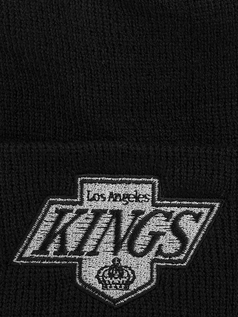 Шапка с отворотом AMERICAN NEEDLE 21019A-LAK Los Angeles Kings Cuffed Knit NHL (черный)