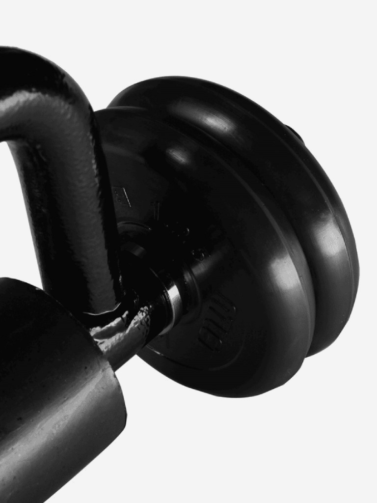Гиря разборная BARBELL ATLET 9 кг Арт.2 Черная