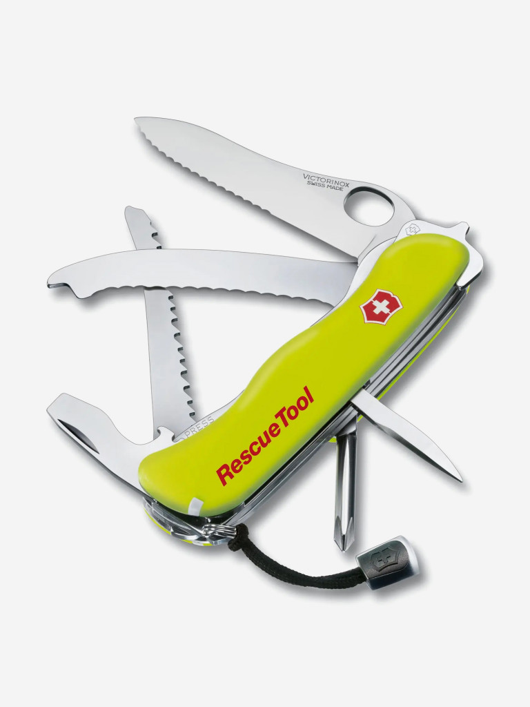 Нож складной Victorinox Rescue Tool One Hand, 111 мм, 14 функций