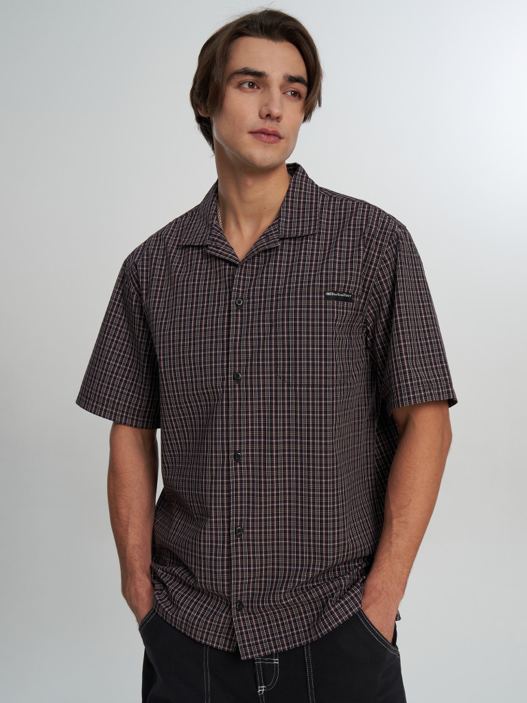 Рубашка с коротким рукавом мужская Quiksilver Mercury Double Zero