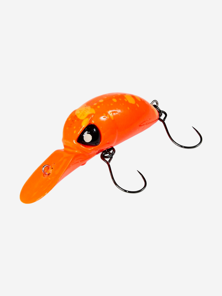 Воблер LUCKY JOHN Pro Series HAIRA TINY ATG LBF, длина 3,3 см, Plus Foot, крэнкбейт для форели