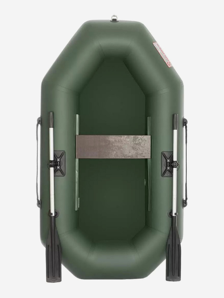 Лодка надувная для рыбалки Тонар Шкипер 220 зеленый