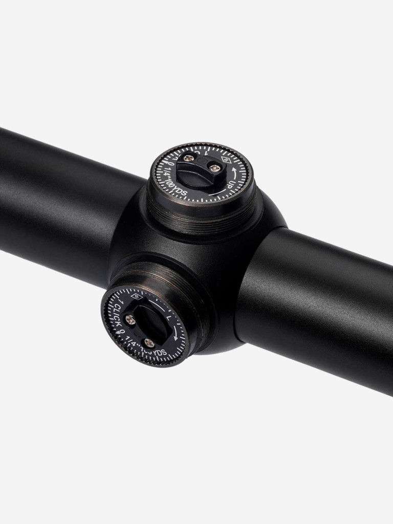 Прицел Gaut Quartz 4-12x40, сетка 3 (Mil-Dot) нить, без подсветки, 25.4мм, поправки 1/4 МОА