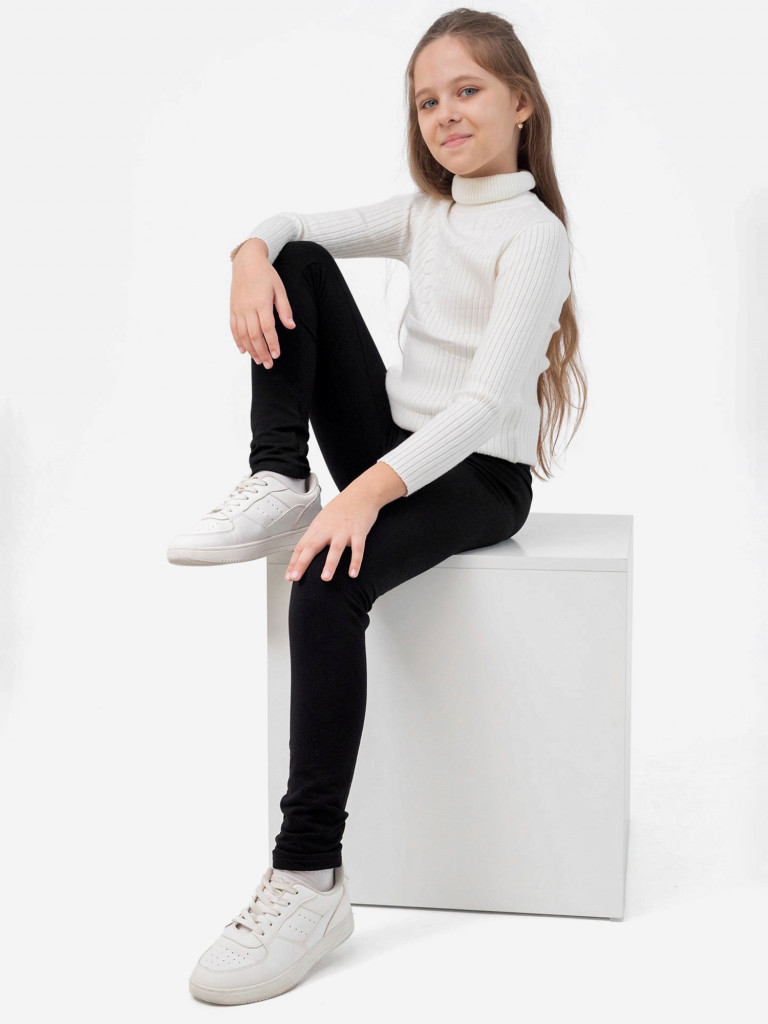 Легинсы для девочек утепленные с начесом Happyfox