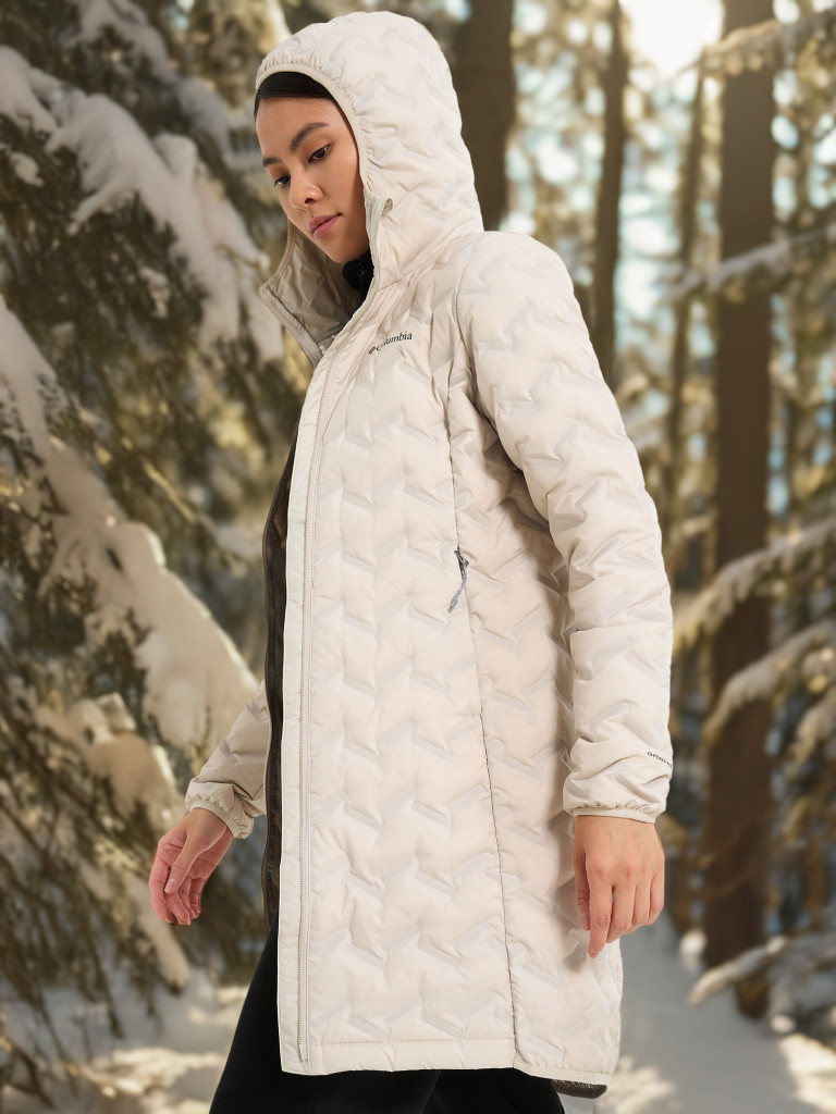 Пуховик женский Columbia Delta Ridge II Long Down Jacket