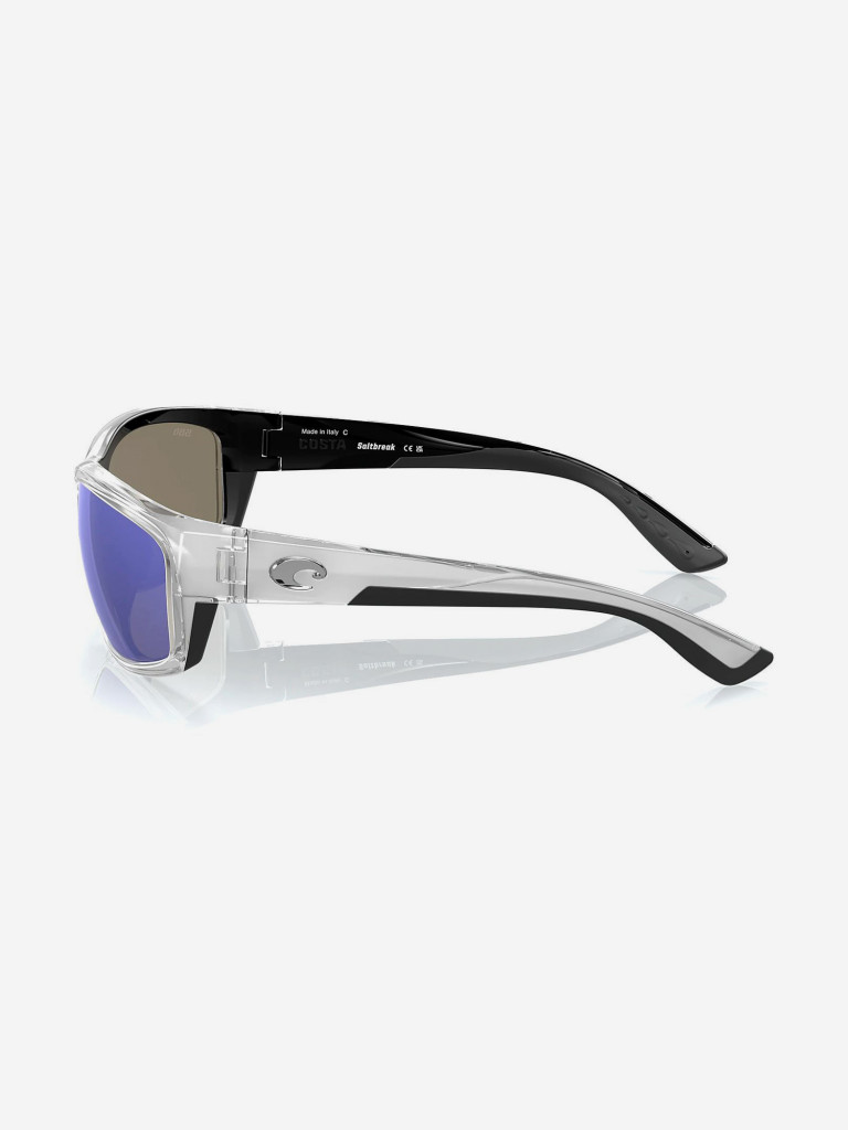 Очки поляризационные Costa Del Mar Saltbreak 580P, L, regular fit, silver/blue mirror