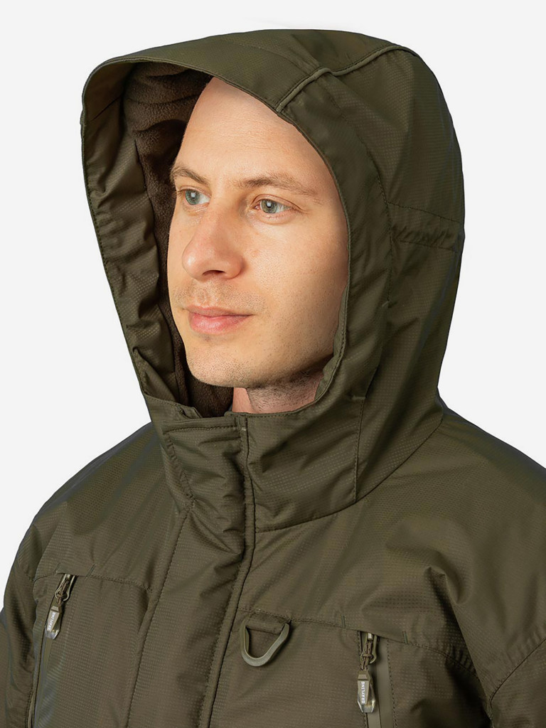 Костюм для рыбалки мужской GRAYLING, скат демисезонный -15, хаки