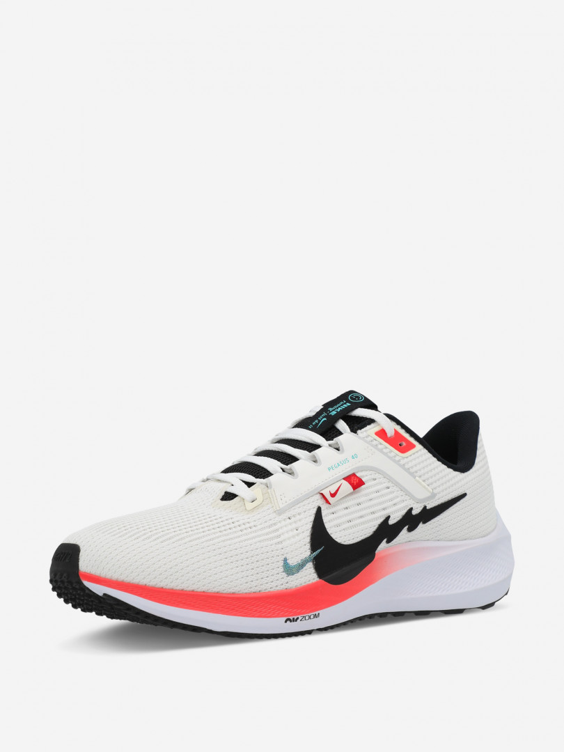 Кроссовки мужские Nike Air Zoom Pegasus 40 30125130299 Белый, размер 45,44.5,41.5,41,40,39.5,43,44,43.5, фото 3