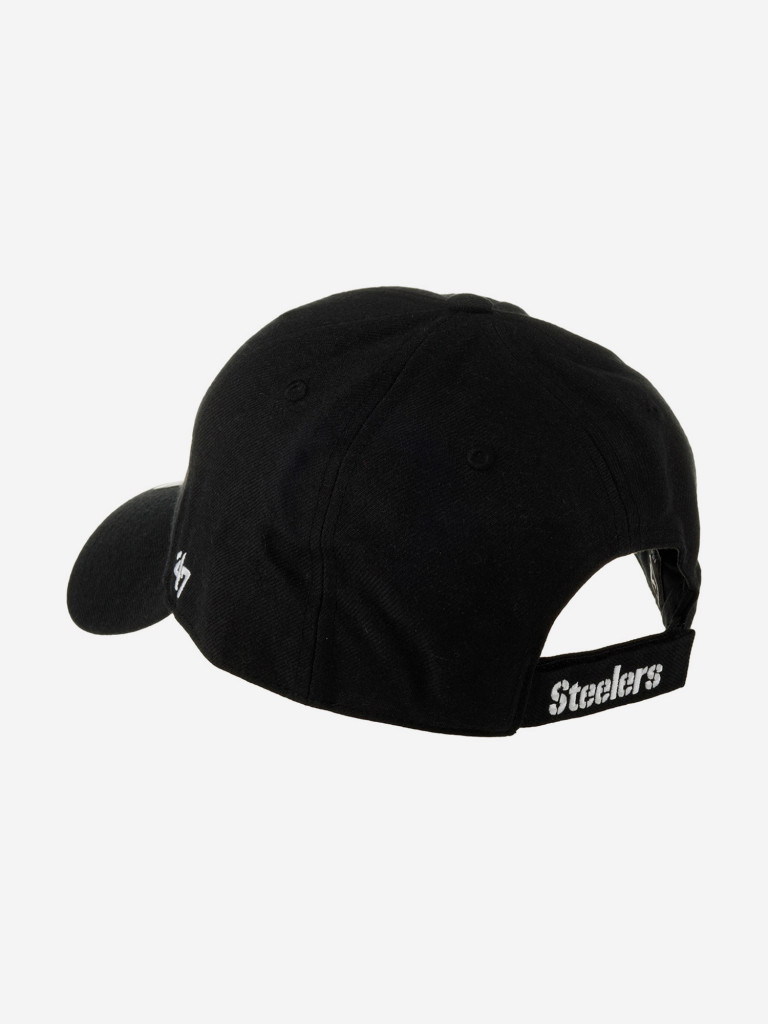 Бейсболка 47 BRAND F-MVP25WBV-BKW Pittsburgh Steelers NFL (черный)