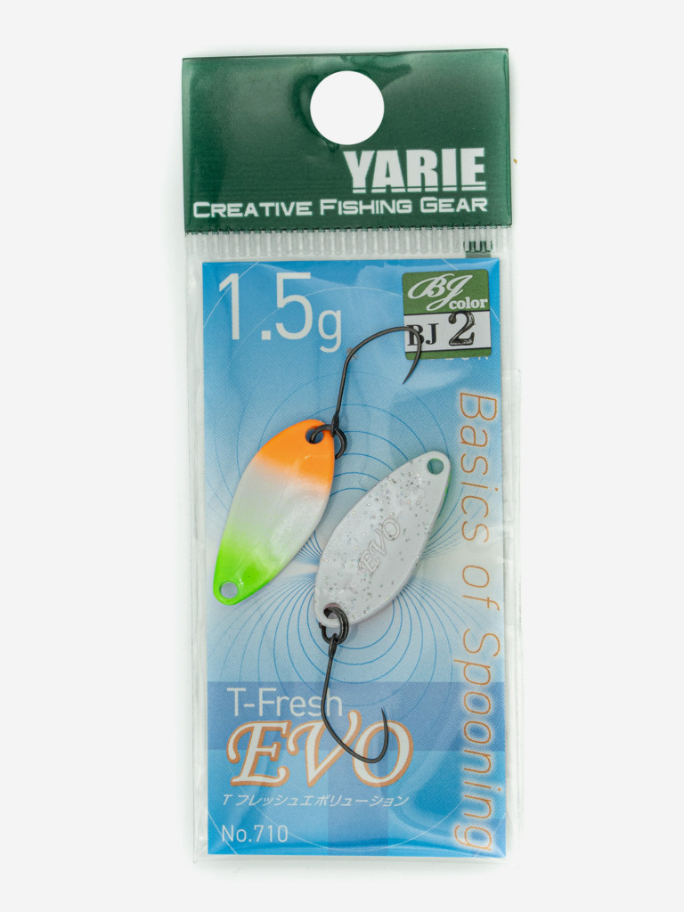 Блесна YARIE №710 T-FRESH EVO 1.5гр цвет BJ-2