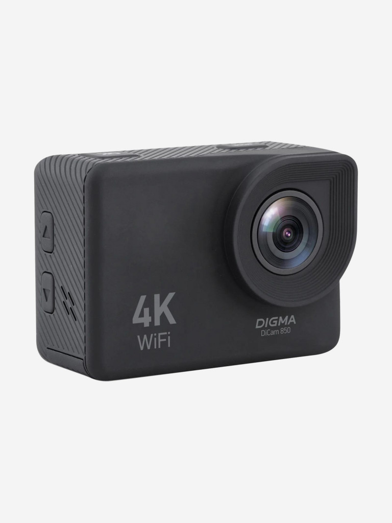Экшн-камера Digma DiCam 850 4K, WiFi, черный, dc850