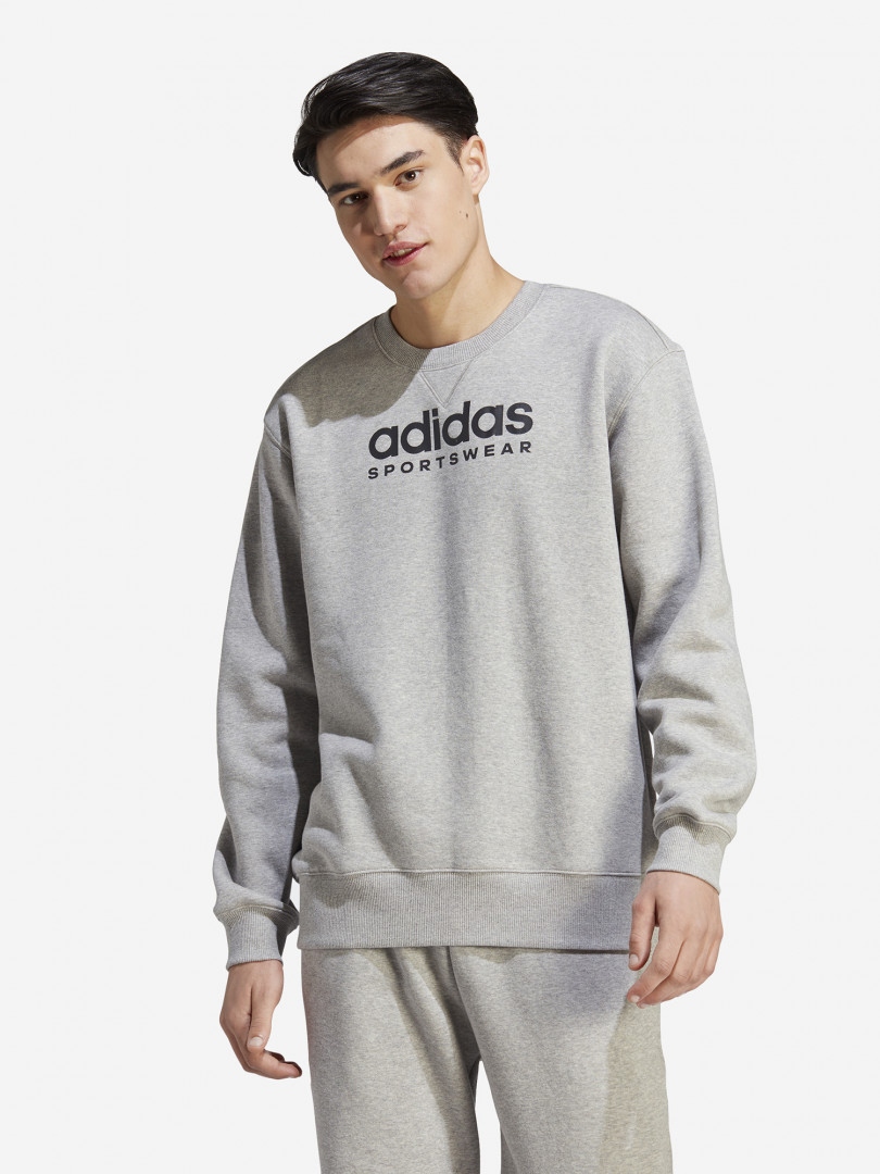 фото Джемпер флисовый adidas, серый