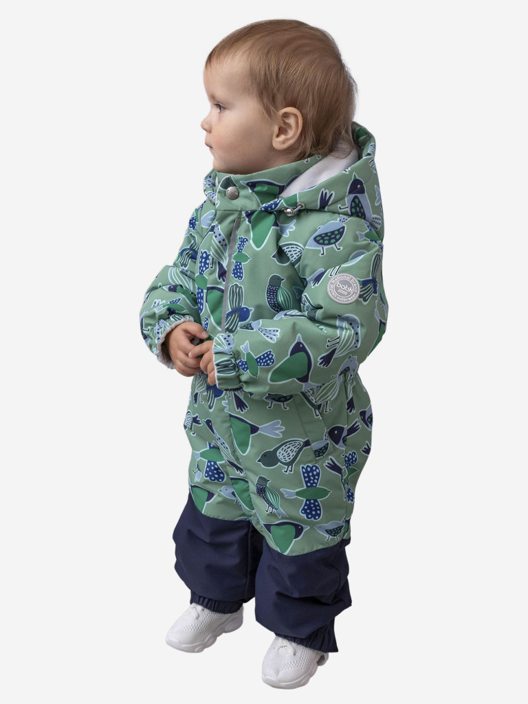 Кобинезон детский batik Брауни принт мультиколор оливковый