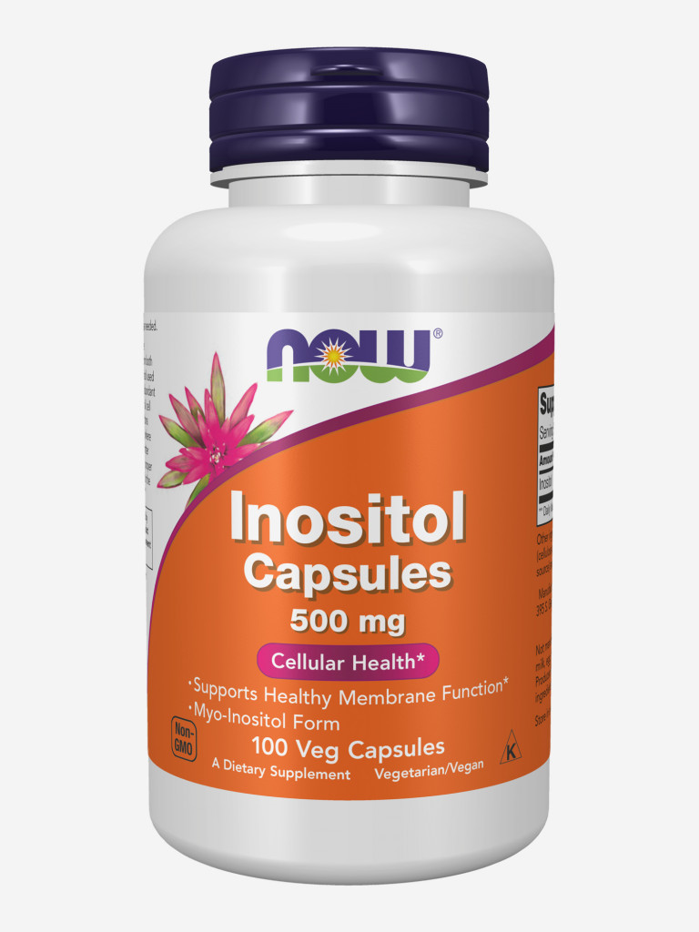 NOW "Инозитол 500 мг" 820 мг 100 капс
