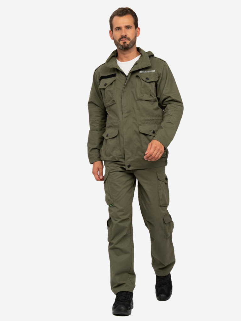 Костюм летний мужской Huntsman Крафт ткань Cotton