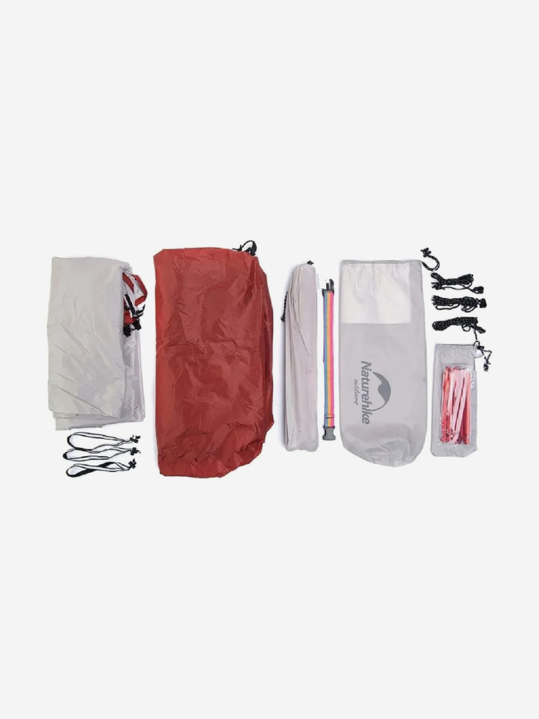 Палатка одноместная Naturehike Сloud up NH18T010-T 20D сверхлегкая с ковриком трехсезонная