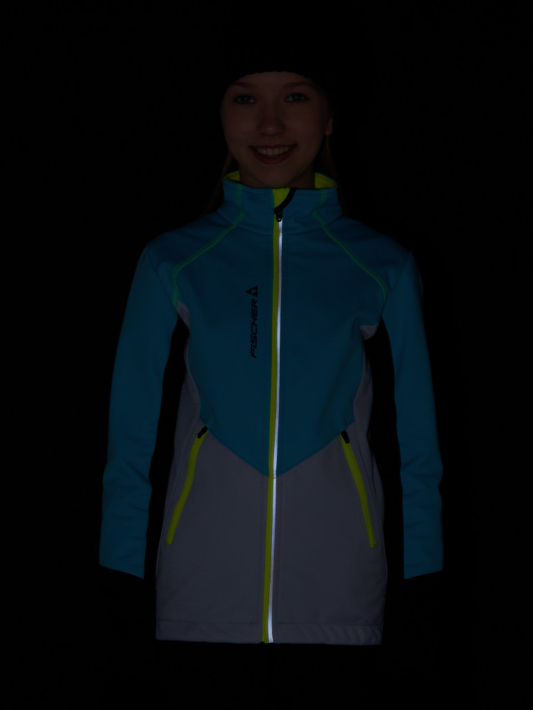 Куртка для беговых лыж для девочек Fischer