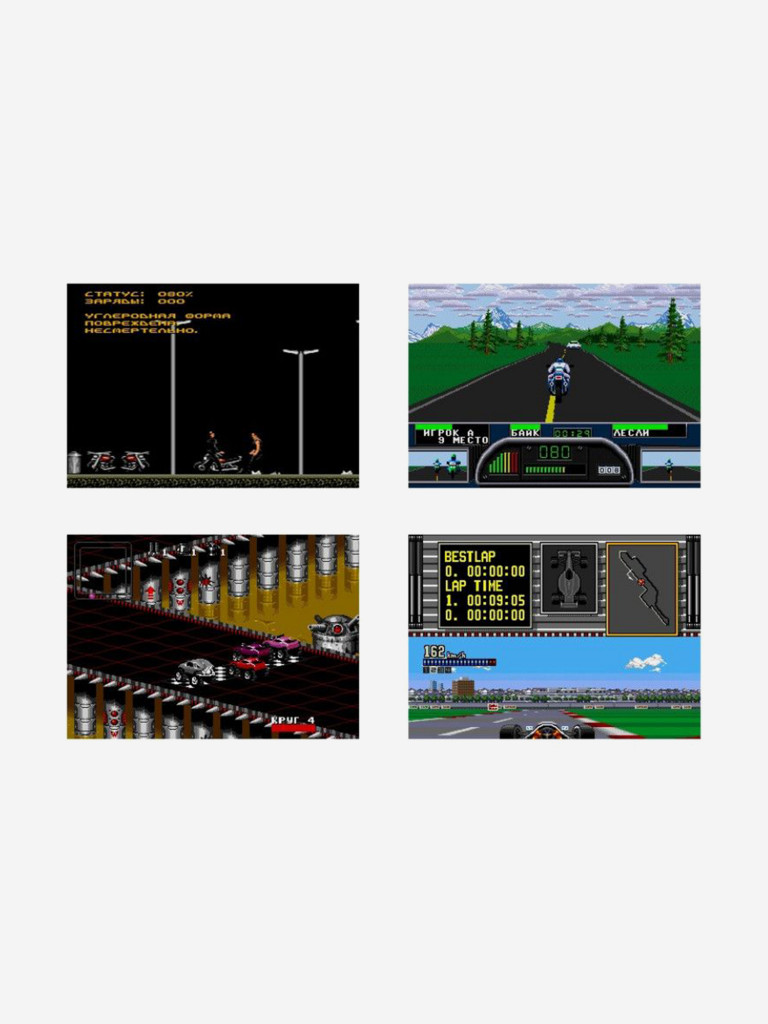 Картридж игровой DVTech 16 игр 16bit