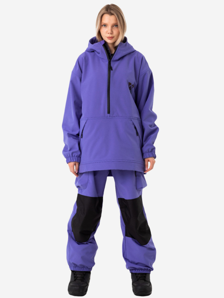 Брюки горнолыжные сноубордические XVOYA фиолетовые