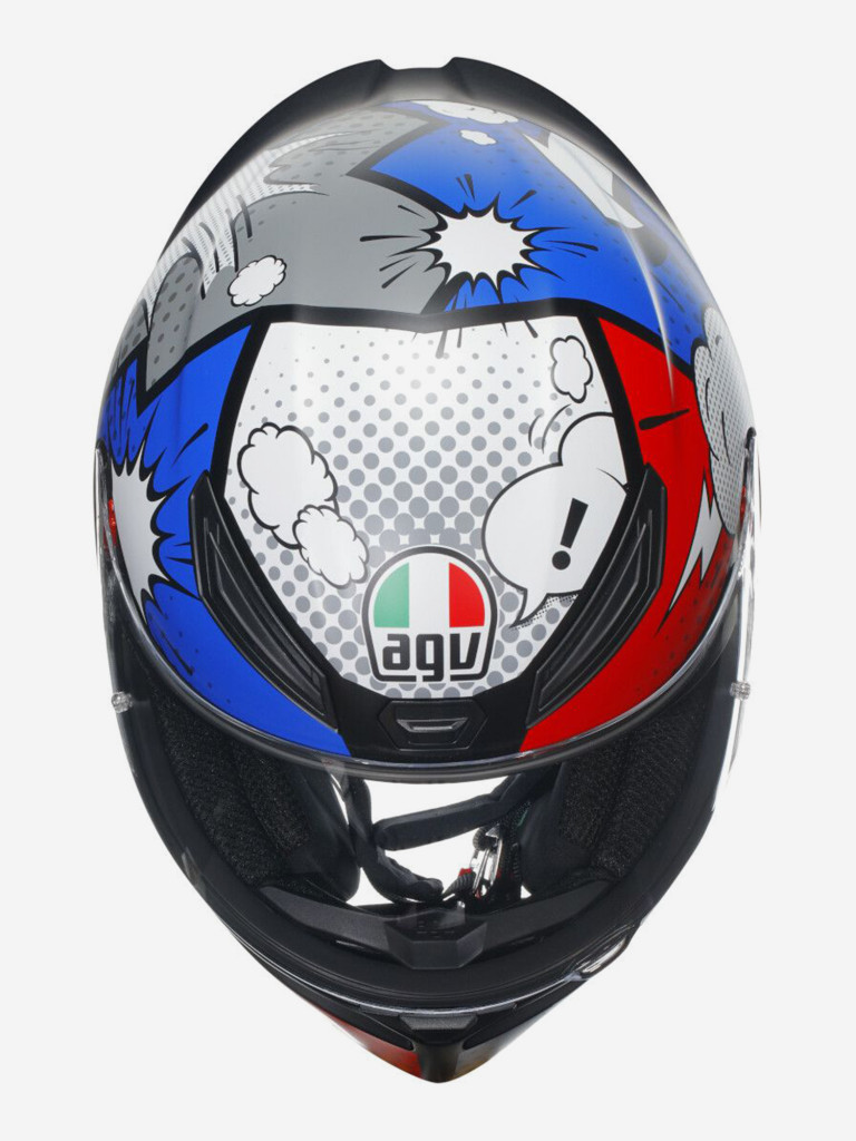 Мотошлем интеграл AGV K1 S E2206 Bang Matt Italy/Blue