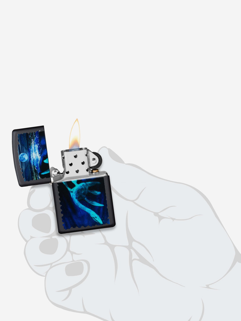 Зажигалка бензиновая ZIPPO 49697 Loch Ness