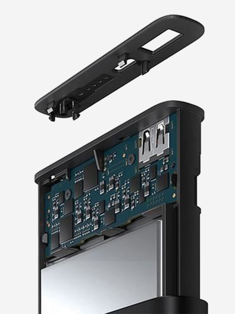 Внешний аккумулятор с беспроводной зарядкой Xiaomi Wireless Power Band 10 000 Mah WPB15PDZM белый