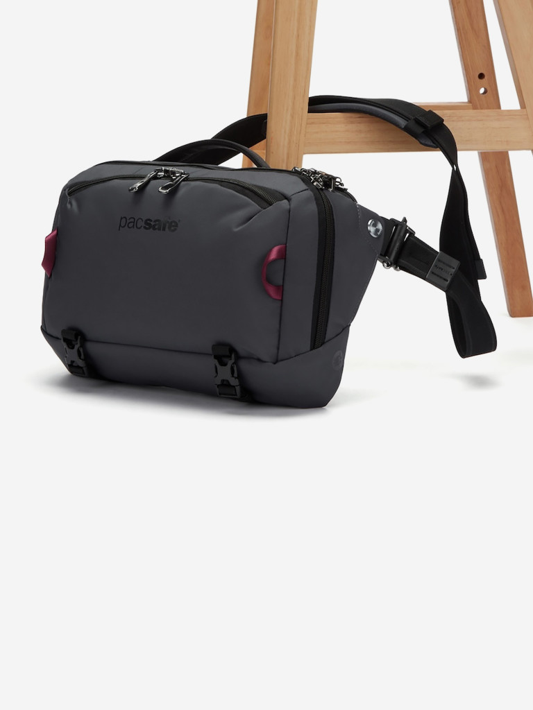 Сумка слинг антивор Pacsafe EXP 12 Sling, Slate, 10 л.