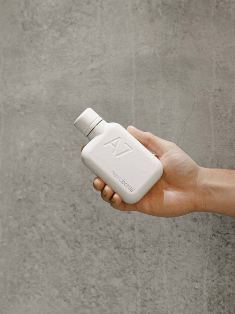 Бутылка из нержавеющей стали Memobottle A7, White