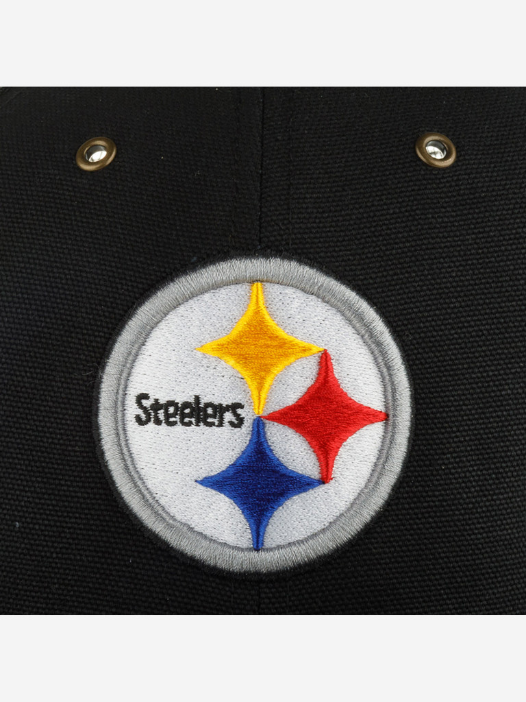 Бейсболка с сеточкой 47 BRAND Carhartt collab Pittsburgh Steelers NFL (черный)