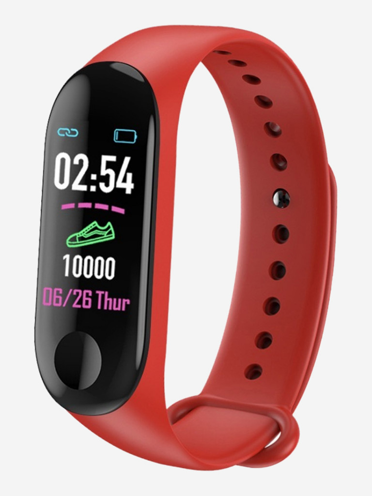 Смарт-часы BandRate Smart BRSM333PLBR с монитором кислорода в крови, тонометром, будильником